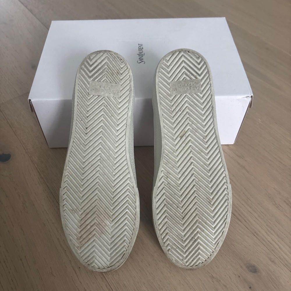 Saint Laurent Leather Sneakers size EU 38 - Picture 2 of 13